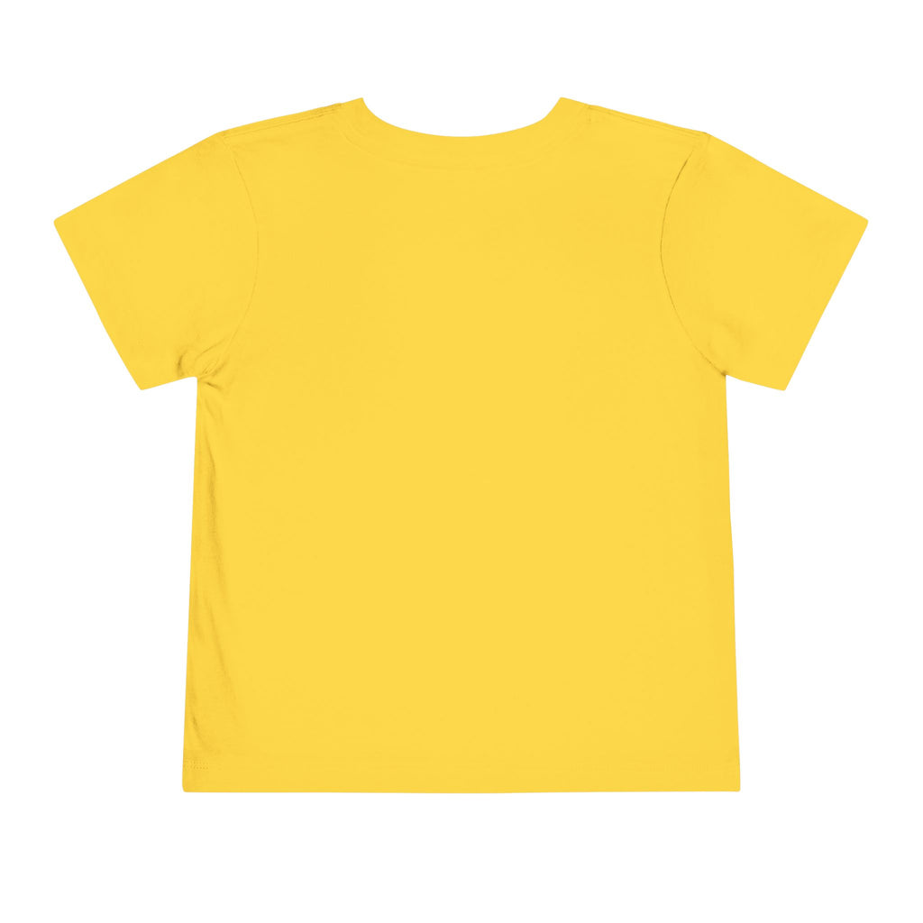 Dungeon Bunny Toddler Tee | Cute Black Bunny with Sword and Eggs