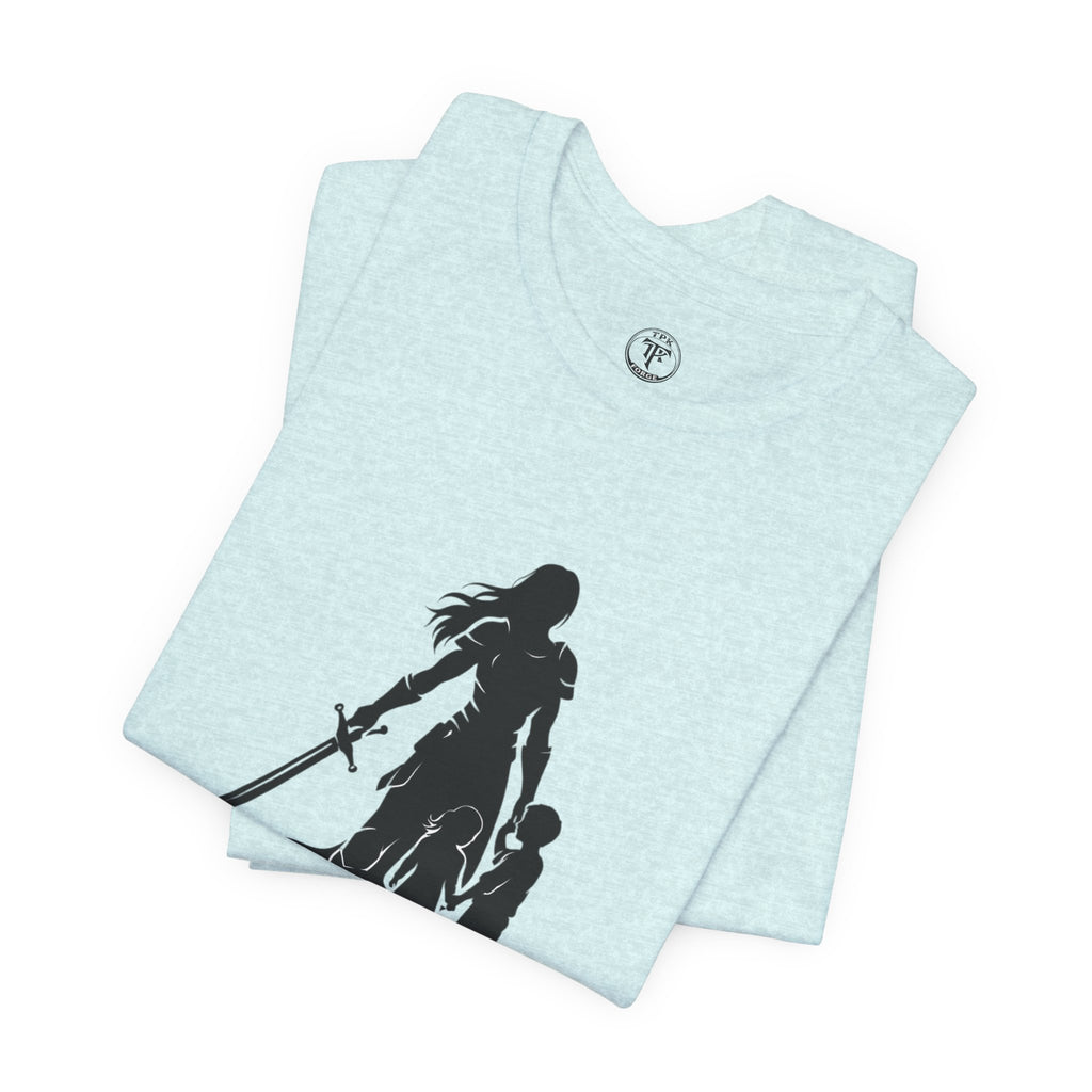 Warrior Mom Shirt – This Is Her Legacy – Strong Mother Gift – Fantasy Woman Tee – Powerful Mom Apparel – Mother’s Day Gift Idea