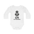 GM in Training Baby Bodysuit | D20 Dice Pacifier RPG Onesie