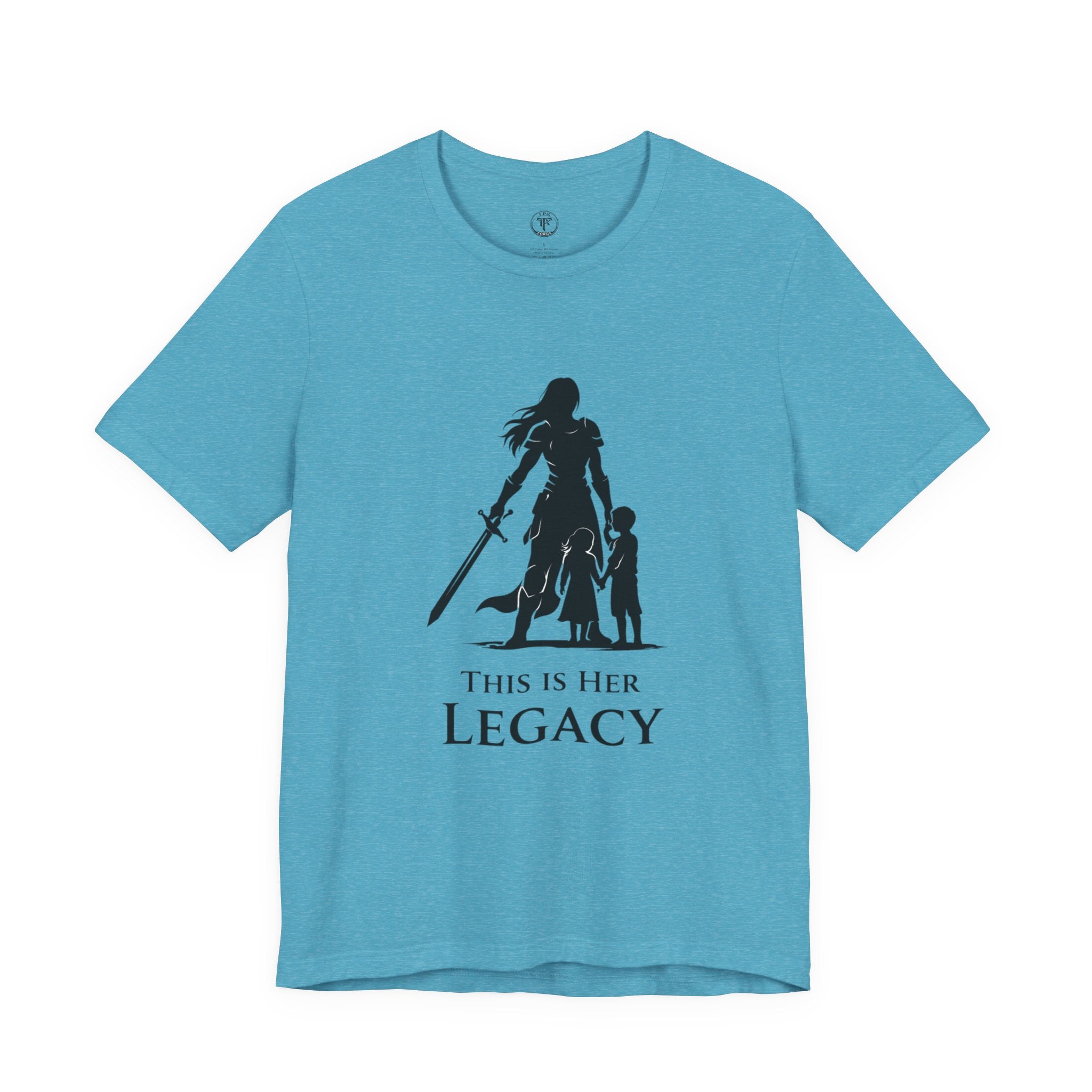Warrior Mom Shirt – This Is Her Legacy – Strong Mother Gift – Fantasy Woman Tee – Powerful Mom Apparel – Mother’s Day Gift Idea