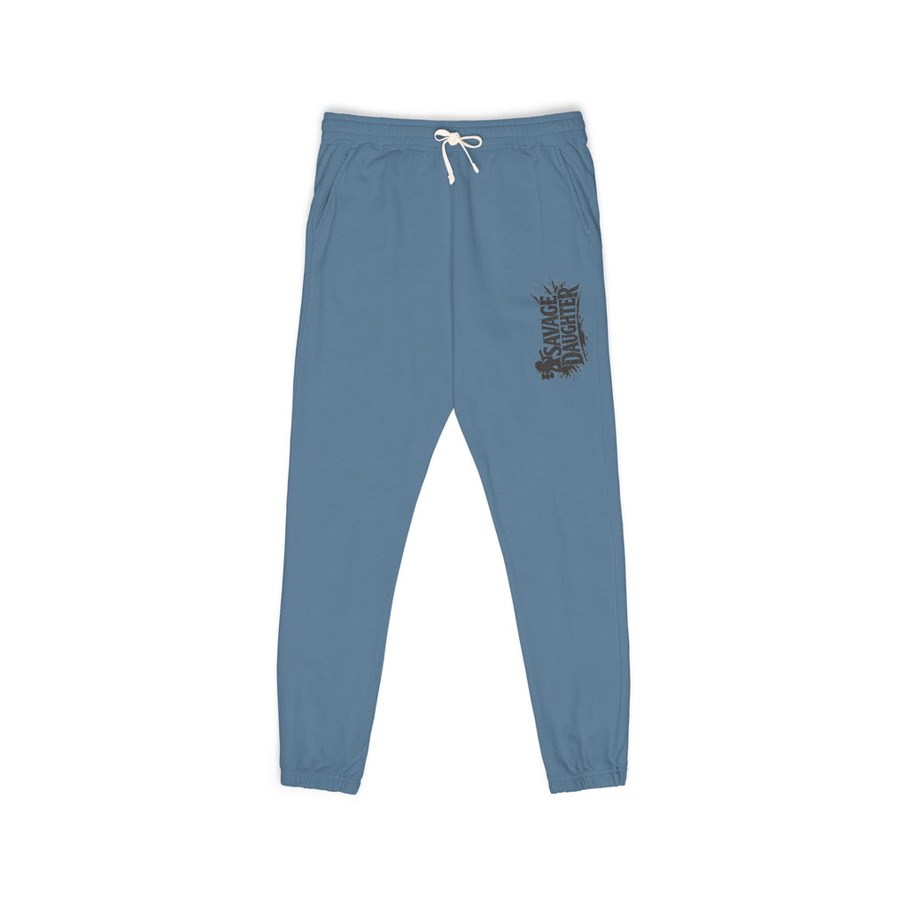 Savage Daughter Sweatpants — Garment-Dyed Fleece Joggers