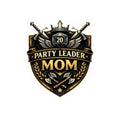 Party Leader Mom Sticker | D20 Gaming Crest, RPG Mom Decal